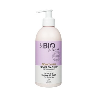 beBio Ewa Chodakowska Bioaktywna Terapia dla skóry naturalny Balsam do ciała Irys i Kwiat Lipy 400 ml