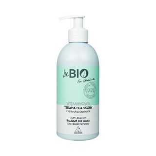 beBio Ewa Chodakowska Witaminowa Terapia dla skóry naturalny Balsam do ciała Lilia i Biała Herbata 400 ml