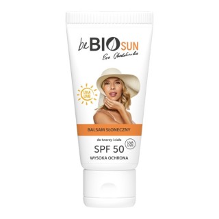 beBio Sun Ewa Chodakowska Balsam do ciała i twarzy z filtrem słonecznym SPF50 75 ml