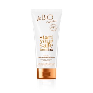 beBio Ewa Chodakowska Start Your Safe Tanning naturalny kremowy Balsam do ciała brązujący 200 ml