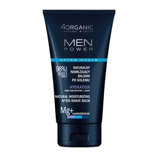 4Organic Men Power naturalny Balsam po goleniu dla mężczyzn Hydration 150 ml 4Organic Men Power naturalny Balsam po goleniu dla mężczyzn Hydration 150 ml