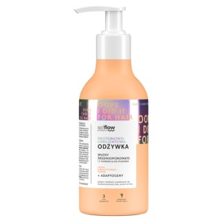 Vis Plantis so!flow Proteinowo-emolientowa Odżywka do włosów średnioporowatych i z tendecją do puszenia 400 ml