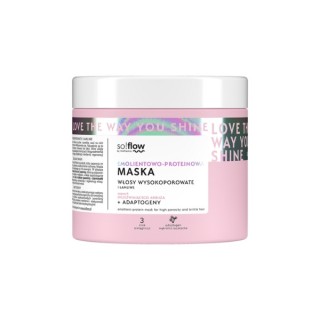 Vis Plantis so!flow Emolientowo-proteinowa Maska do włosów wysokoporowatych i łamliwych 400 ml