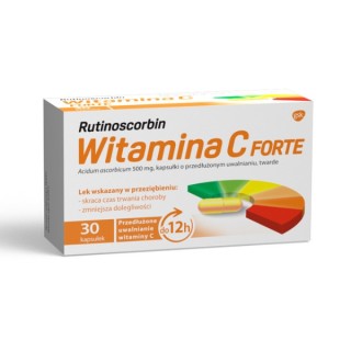 Rutinoscorbin Witamina C Forte 30 kapsułek