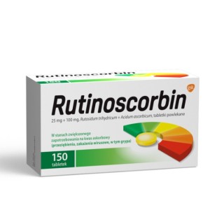 Rutinoscorbin 150 tabletek