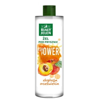 Biały Jeleń Shower Power Żel pod prysznic Brzoskwinia