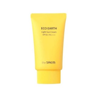 The Saem Eco Earth lekki Krem do twarzy przeciwsłoneczny SPF50+