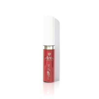 Miya Cosmetics myLIPgloss naturalny nawilżający Błyszczyk do ust z olejkami, woskami i witaminami Dusty Rose 9 ml