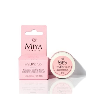Miya Cosmetics myLIPscrub naturalny Peeling do ust z Olejkami i Masłem Mango 10 gMiya