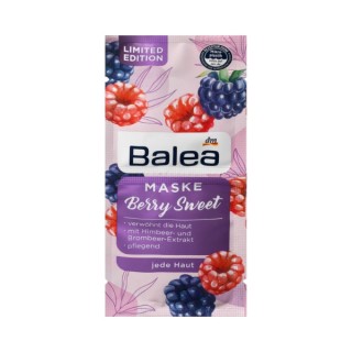 Balea Maseczka do twarzy Berry Sweet 2x8 ml 