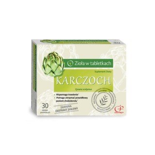 Karczoch 30 tabletek