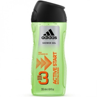 Adidas Żel pod prysznic dla mężczyzn 3in1 Active Start 250 ml