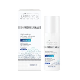 Bielenda Professional SUPREMELAB ochronno-odżywczy Krem do twarzy lipidowy z Aminokwasem i Laktoferyną 50 ml