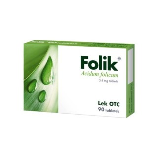 Folik Kwas foliowy 90 tabletek