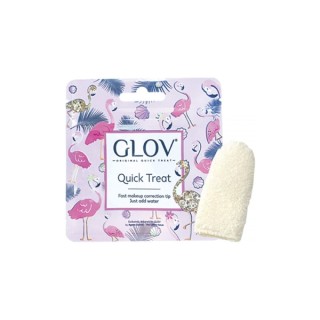 Glov Quick Treat Rękawica do demakijażu Ivory 1 sztuka Glov Quick Treat Rękawica do demakijażu Ivory 1 sztuka