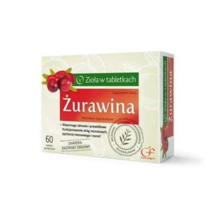 Żurawina 60 tabletek
