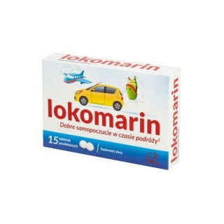 Lokomarin 15 tabletek
