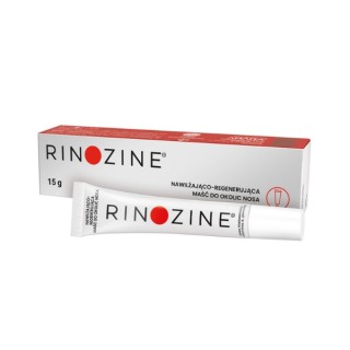 Rinozine nawilżająco-regenerująca Maść do okolic nosa 15 g