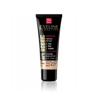 Eveline Art Scenic 3w1 kryjący Podkład do twarzy /20/ Kość Słoniowa  40 ml