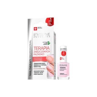 Eveline Professional Nail Therapy Terapia zniszczonych paznokci Odżywka do paznokci 12 ml