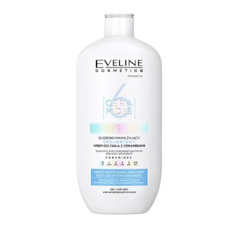 Eveline 6 CERAMIDES emolientowy Krem od ciała glęboko nawilżający 350 ml