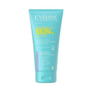 Eveline Perfect Skin Acne głęboko oczyszczający Żel do mycia twarzy odblokowujący pory 150 ml