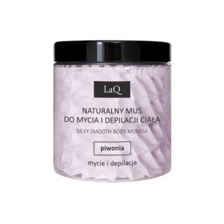 LaQ Kocica Piwonia naturalny Mus do mycia i depilacji ciała 100 g LaQ Kocica Piwonia naturalny Mus do mycia i depilacji ciała 100 g