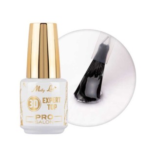 MollyLac Pro Salon 3D Expert Top do lakierów hybrydowych 15 g
