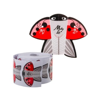 MollyLac Szablony formy Ladybug Biedronka 500 sztuk
