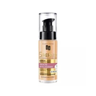 AA Technologia Wieku 5 Repair Idealne wygładzenie Podkład do twarzy pielęgnacyjny /03/ Beige 30 ml