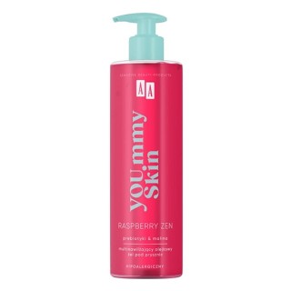 AA Yoummy Skin Raspberry Zen multinawilżający olejkowy Żel pod prysznic 400 ml