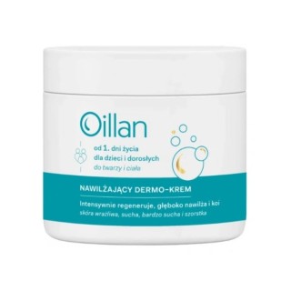 Oillan 3w1 nawilżający Dermo-krem do twarzy i ciała od 1. dnia życia dla dzieci i dorosłych 200 ml