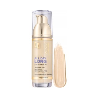 AA Wings Of Color All Day Long Podkład do twarzy /102/ Soft Beige 35 ml