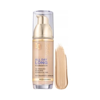 AA Wings Of Color All Day Long Podkład do twarzy /105/ Golden Beige 35 ml