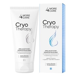 More 4 Care CYROTHERAPY specjalistyczny Szampon do włosów micelarny 200 ml