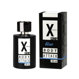 X-Phero Body Attack Blue Perfumy z feromonami dla mężczyzn 50 ml