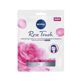 Nivea Rose Touch  Maseczka w płacie 1 sztuka