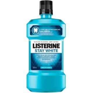 Listerine Płyn do płukania jamy ustnej Stay White 500 ml