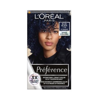 L'oreal Preference Vivid Colors Farba do włosów /1.102/ Blue Black