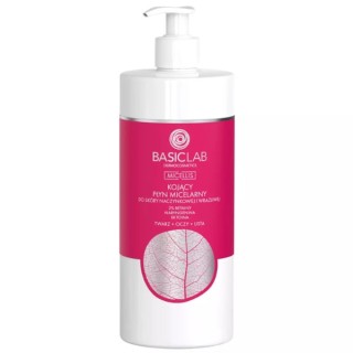 BasicLab Micellis kojący Płyn micelarny do skóry naczynkowej i wrażliwej 500 ml