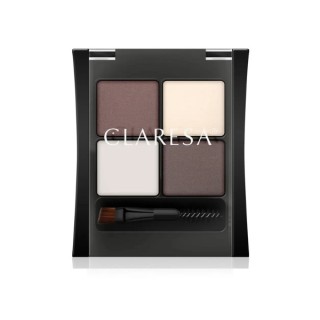 Claresa Pimp My Brow Zestaw cieni do stylizacji brwi /02/ Deep Brown 4.5 g