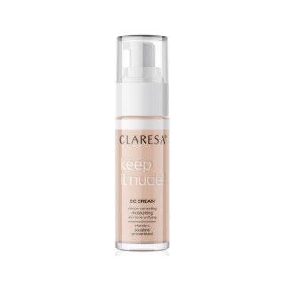Claresa Keep Is Nude nawilżający Krem CC /102/ Warm Medium 33 g