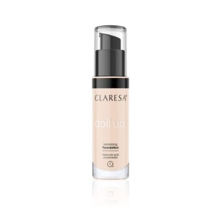Claresa Doll Up! rozświetlający Podkład do twarzy /03/ Light-medium 34 g