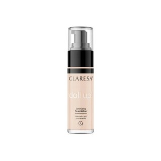 Claresa Doll Up! rozświetlający Podkład do twarzy /04/ Medium 34 g