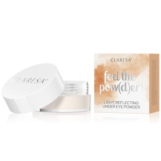 Claresa Feel The Pow(d)er! Puder pod oczy /02/ Light 6 g