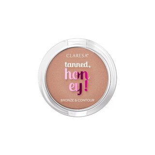 Claresa Tanned Honey! Bronzer do twarzy /13/ Shimmery 10 g