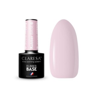 Claresa Baza hybrydowa do paznokci Rubber Base /6/ 5 g