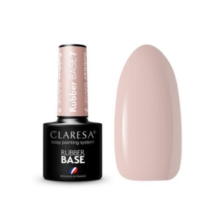 Claresa Baza hybrydowa do paznokci Rubber Base /7/ 5 g