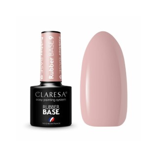 Claresa Baza hybrydowa do paznokci Rubber Base /9/ 5 g
