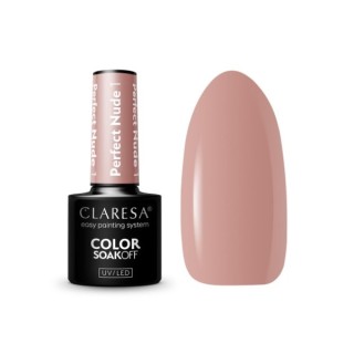 Claresa Perfect Nude Lakier hybrydowy do paznokci /1/ 5 g